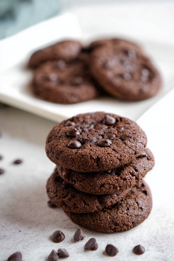 Double Chocolate Keto Breakfast Cookies