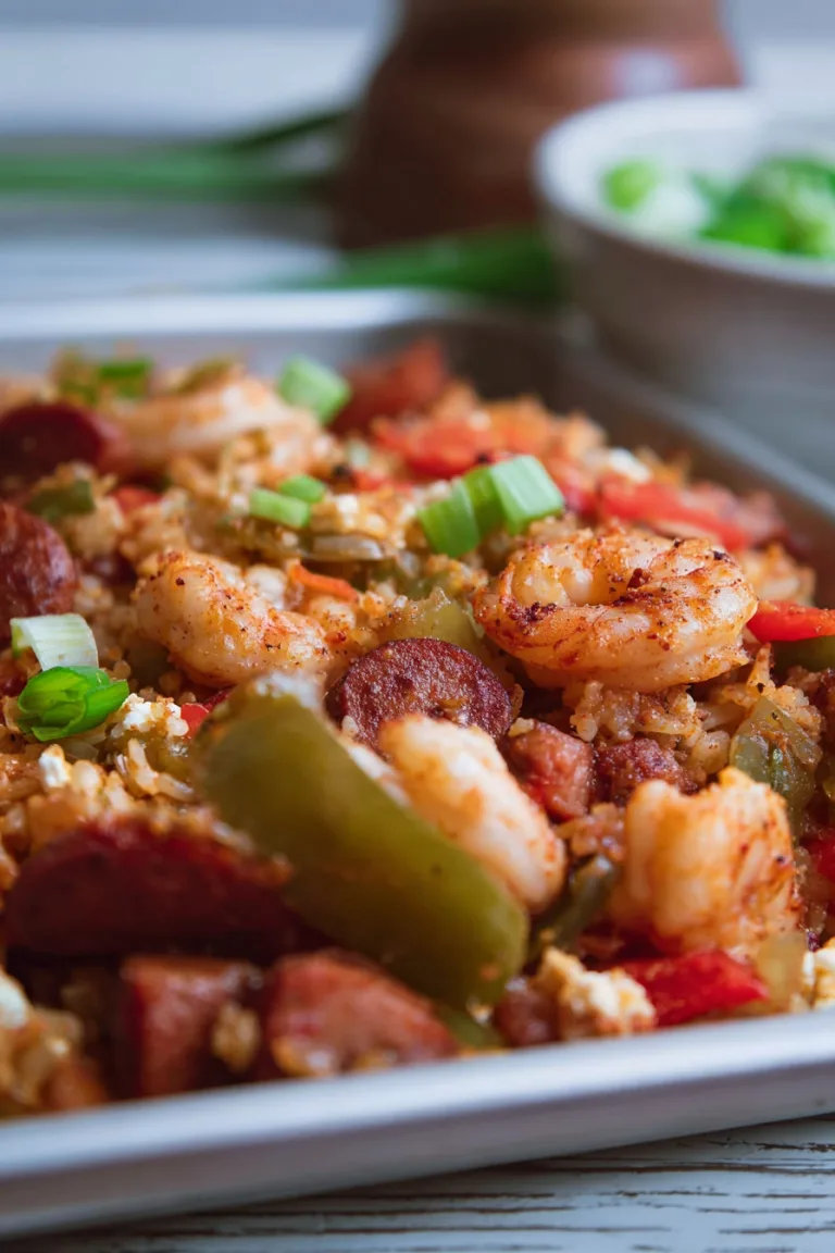 Keto Jambalaya Recipe | Easy Low-Carb Sheet Pan Dinner