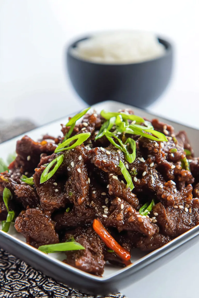 Keto Mongolian Beef Recipe (Easy 25-Minute Low-Carb Meal)
