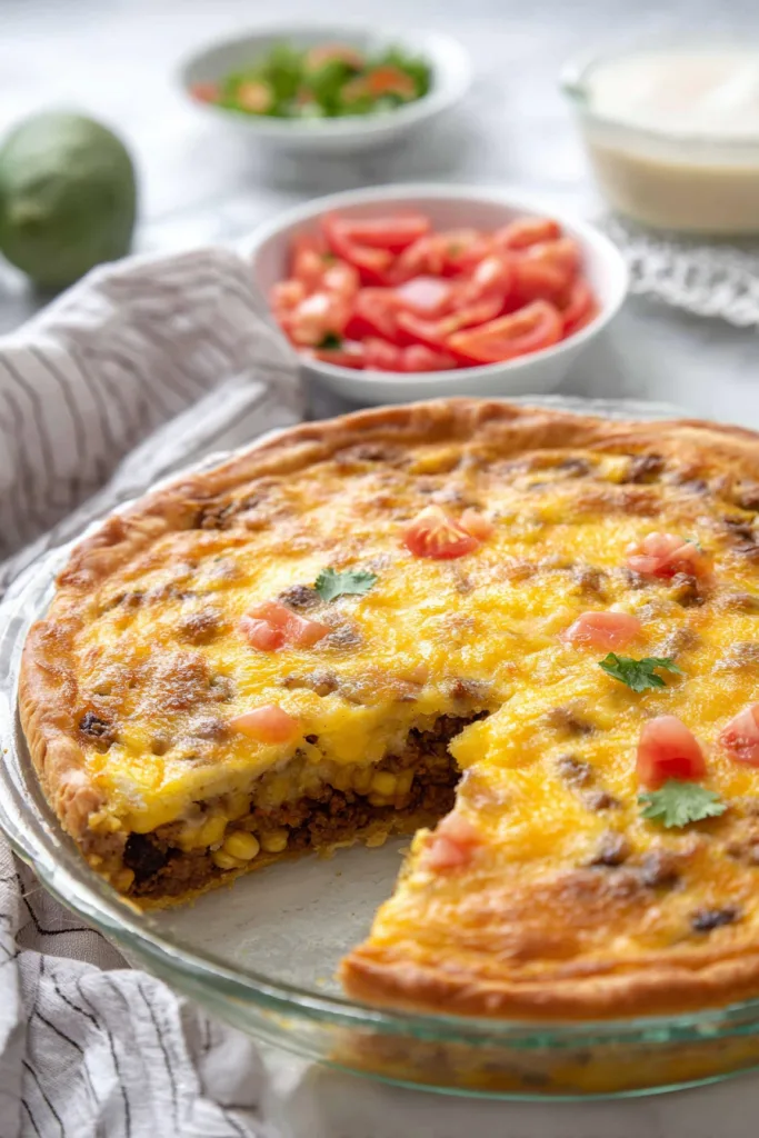 easy taco pie