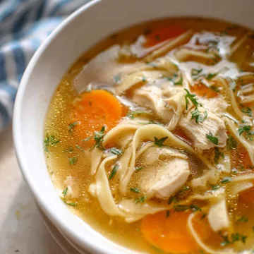 keto chicken noodle soup