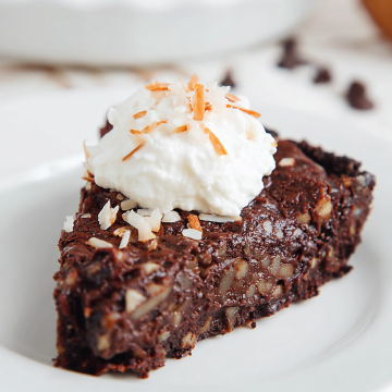 Keto German Chocolate Pie