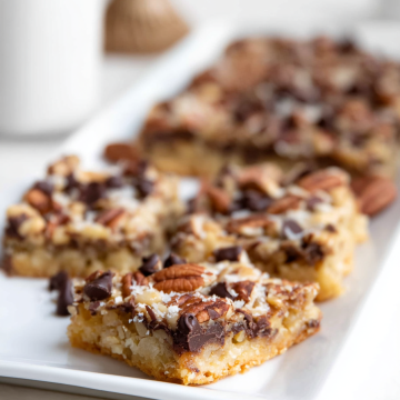 Keto Magic Cookie Bars
