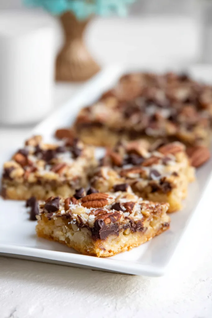 keto magic cookie bars