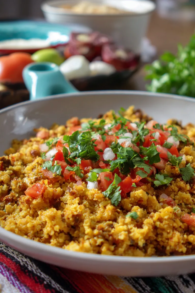 Mexican Cauliflower Rice Recipe (Easy One-Pan Meal)