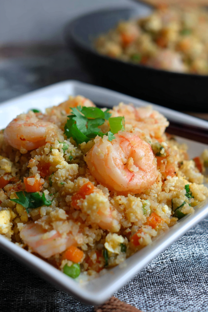 Shrimp Fried Cauliflower Rice