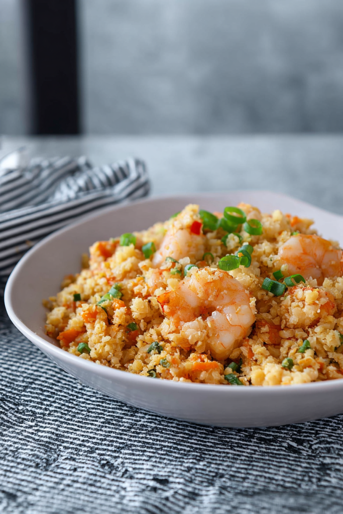Shrimp Fried Cauliflower Rice