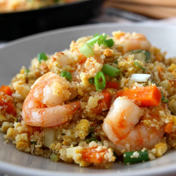 Shrimp Fried Cauliflower Rice