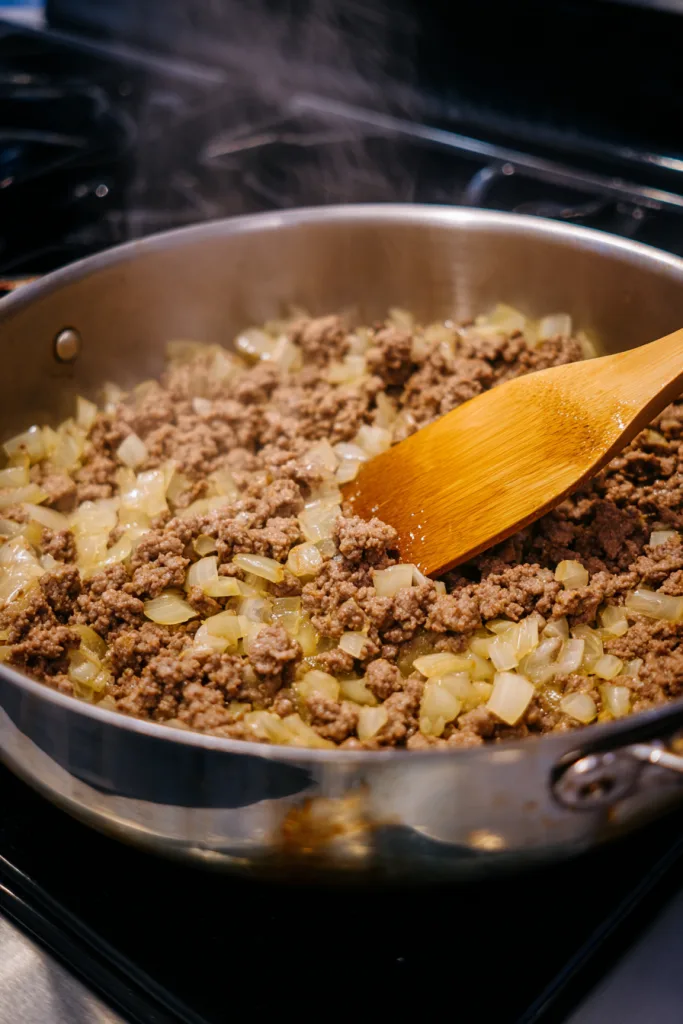 keto cheeseburger casserole