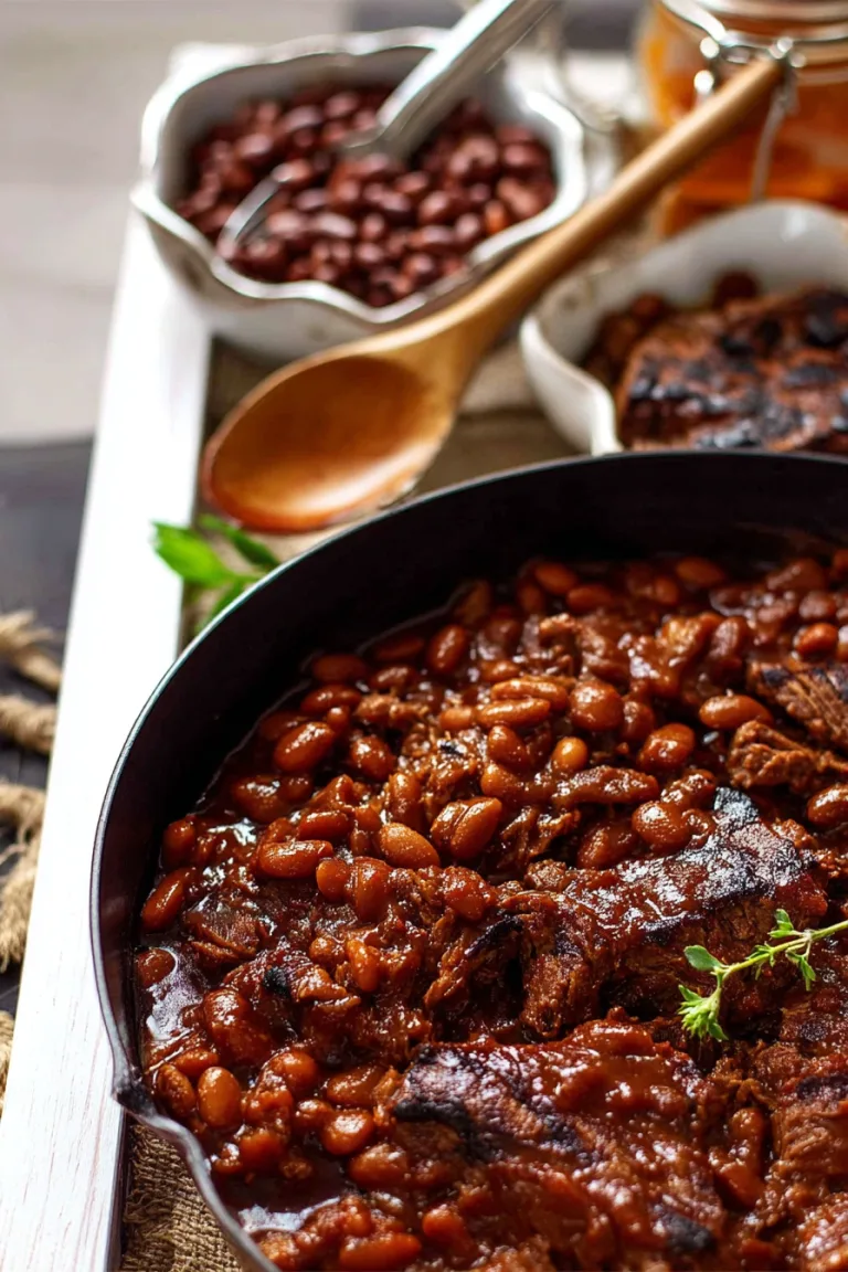 BBQ Beef and Beans Recipe (30 Minutes, Under $2!)