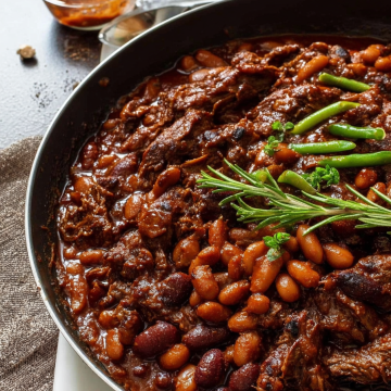 BBQ Beef and Beans