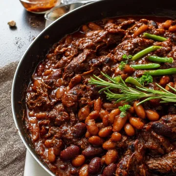 BBQ Beef and Beans