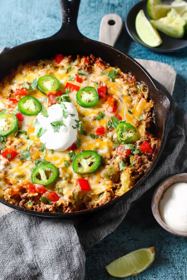 Low-Carb Taco Skillet Recipe (Ready in 30 Minutes!)