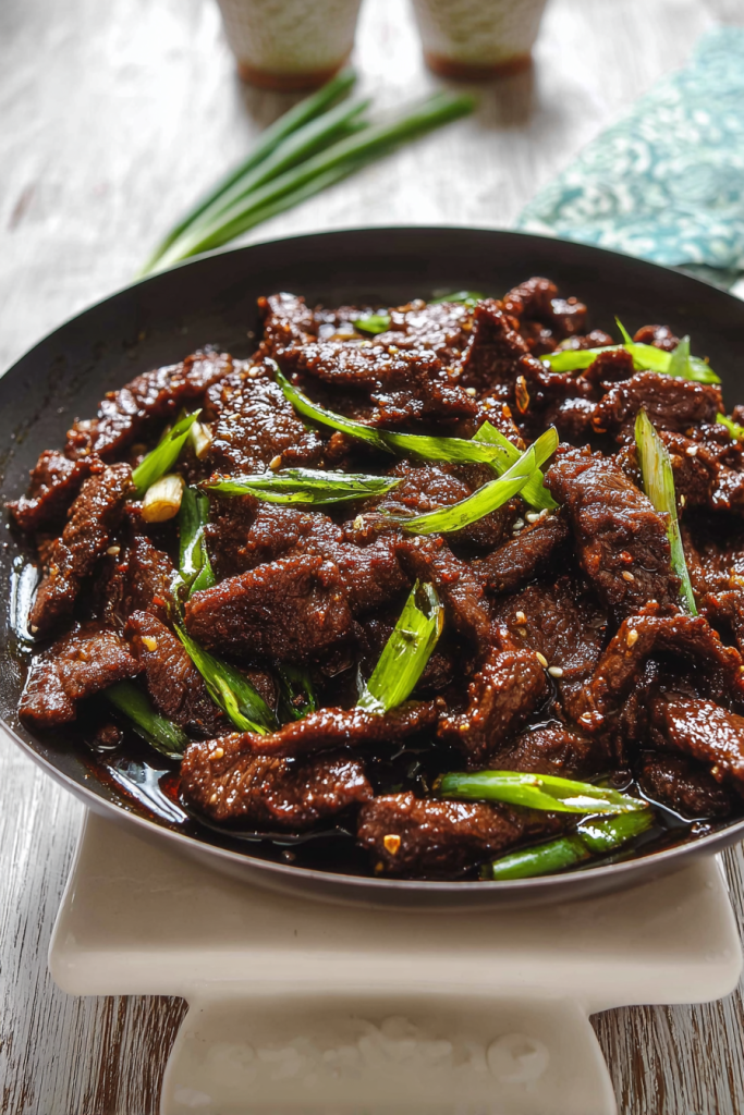 keto mongolian beef