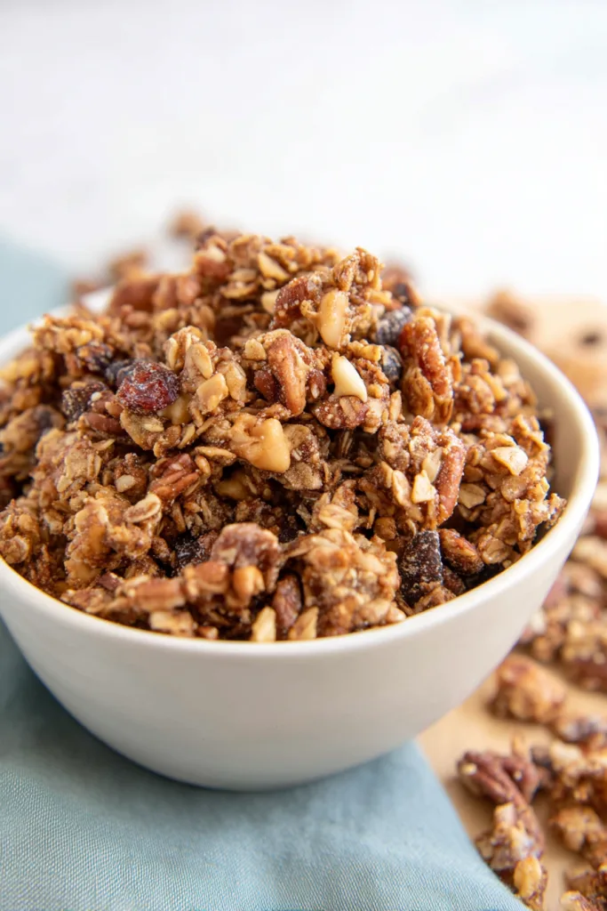 keto peanut butter granola