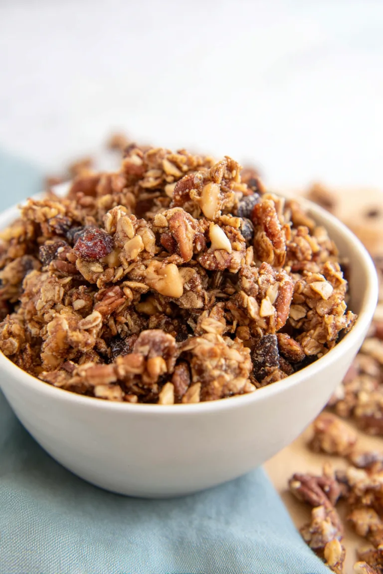 Keto Peanut Butter Granola