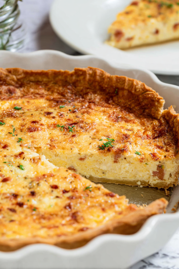 Keto Quiche Lorraine