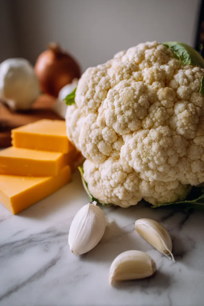 crockpot cauliflower soup
