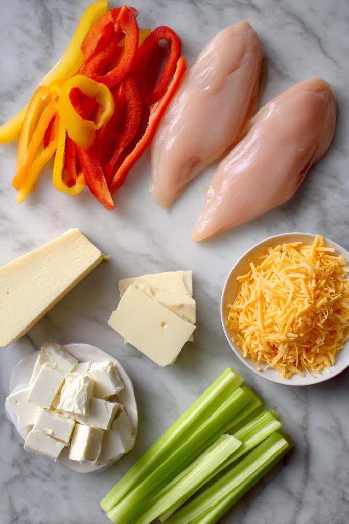 keto buffalo chicken soup