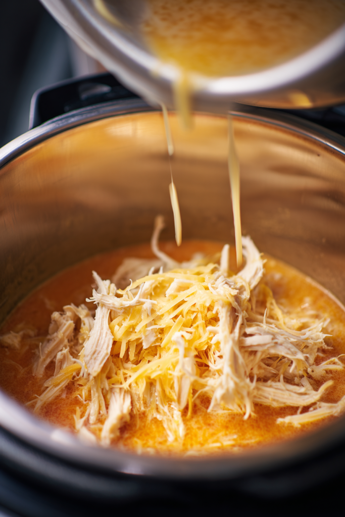 keto buffalo chicken soup