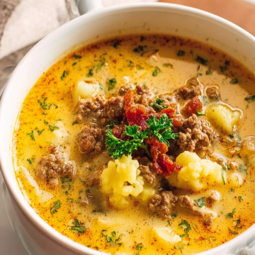 Crockpot Cauliflower Soup