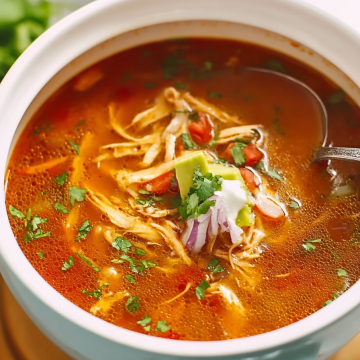 Healthy Chicken Tortilla Soup