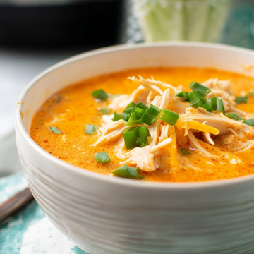 Keto Buffalo Chicken Soup (Instant Pot)