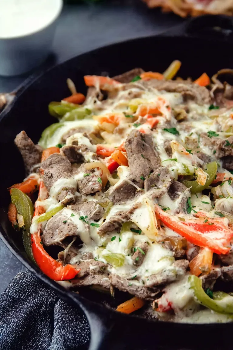 Keto Philly Cheese Steak Skillet – Ready in 25 Minutes