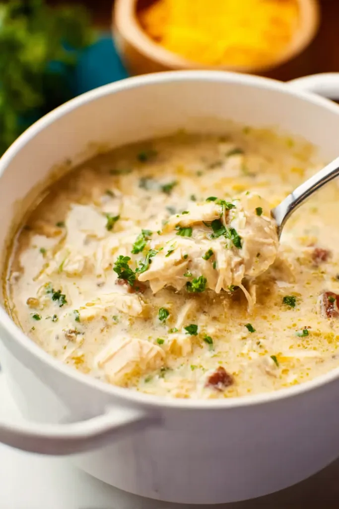 keto white chicken chili
