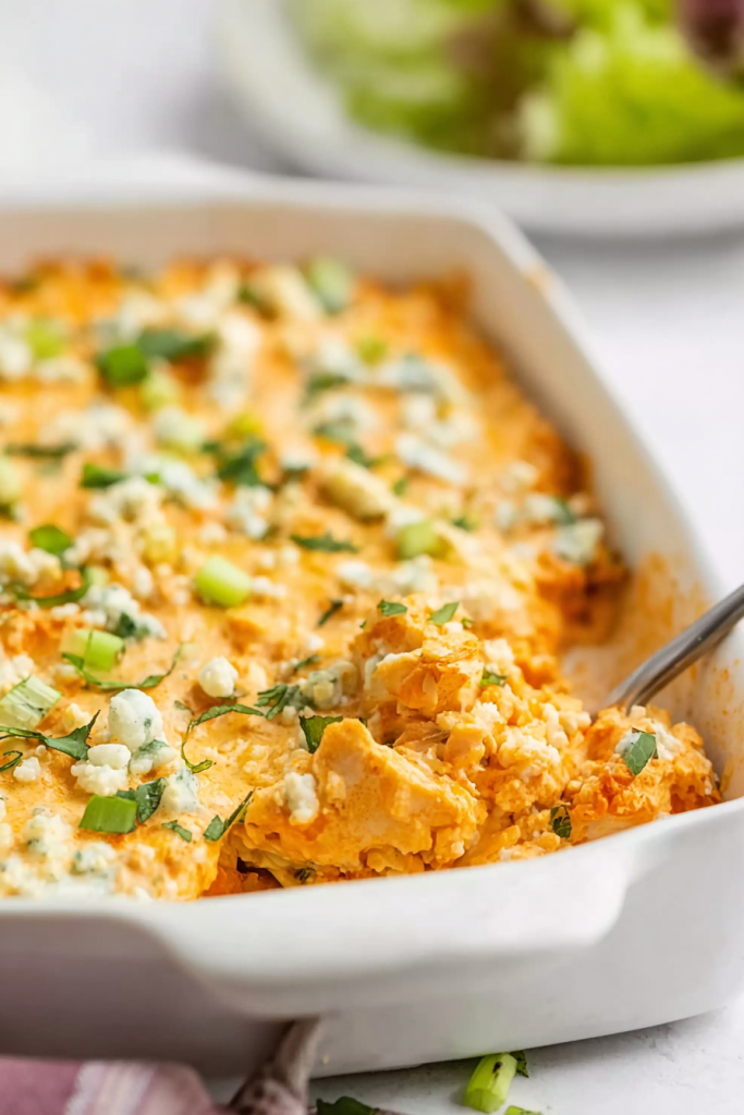 paleo buffalo chicken casserole