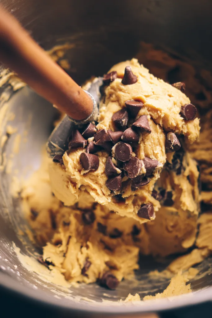 bamboo flour chocolate chip cookies