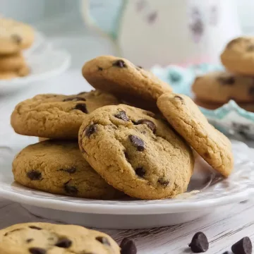 Bamboo Flour Chocolate Chip Cookies