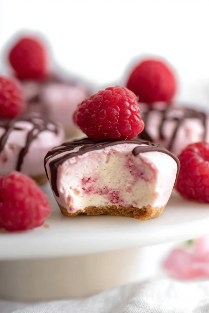 Keto Raspberry Cheesecake Bites