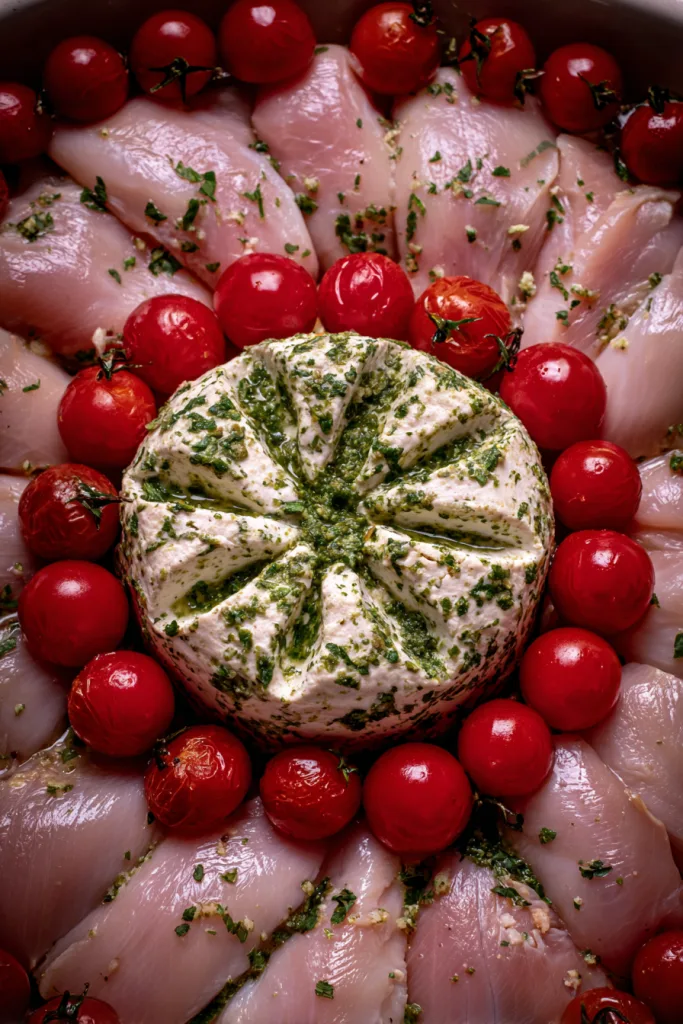 Creamy Boursin Chicken Bake