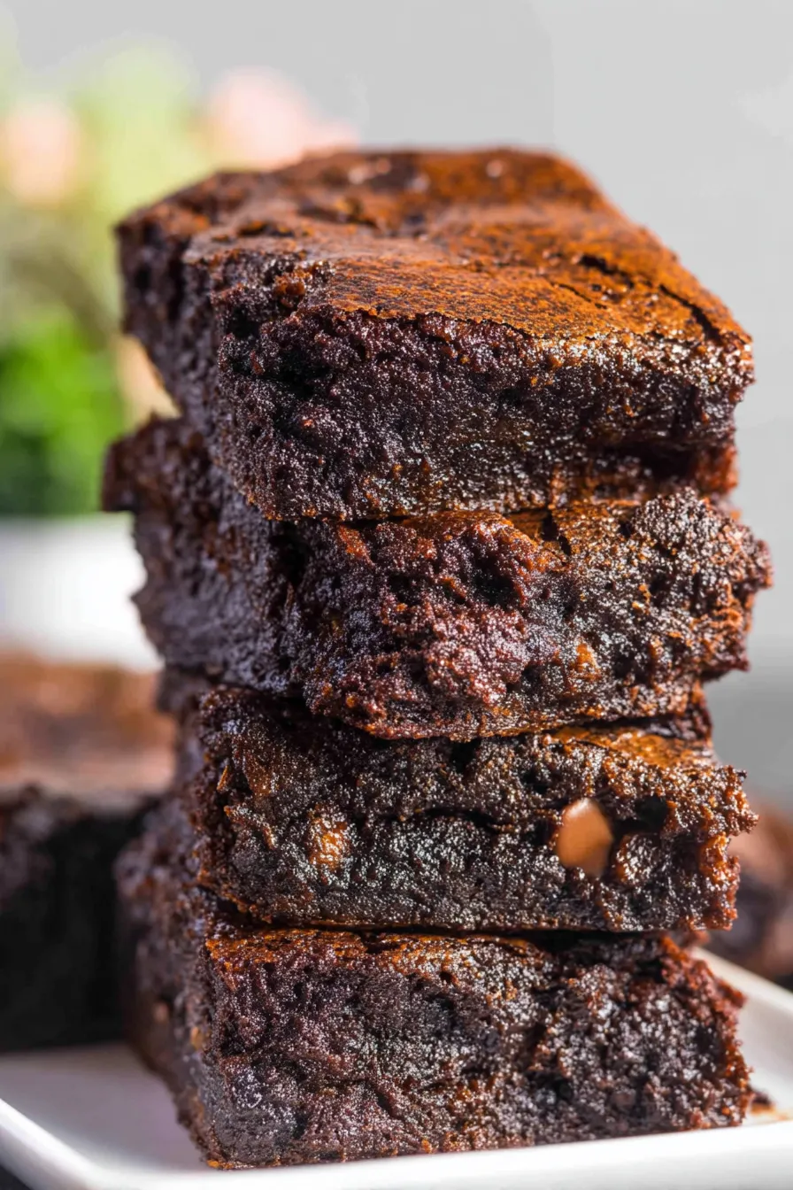 Fudgy Avocado Brownies