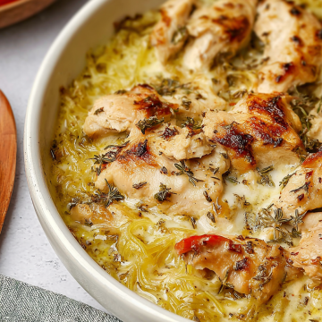 Creamy Boursin Chicken Bake