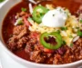 25-Minute Keto Chili Recipe (No Beans & Low Carb)