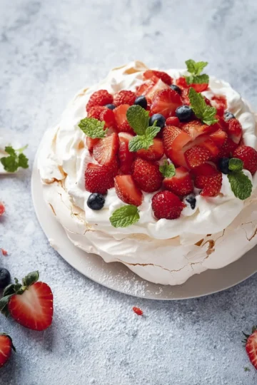 Sugar-Free Keto Pavlova