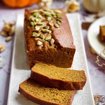 Moist Keto Pumpkin Bread