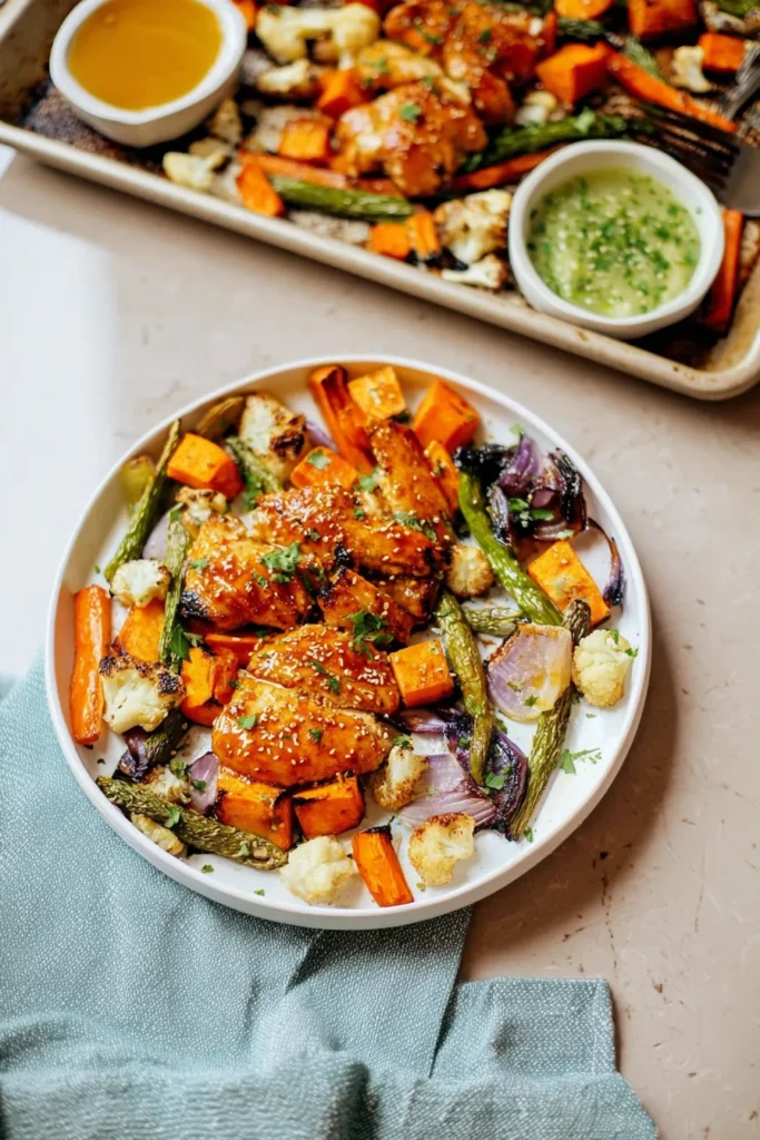 Roasted Chicken Power Bowl