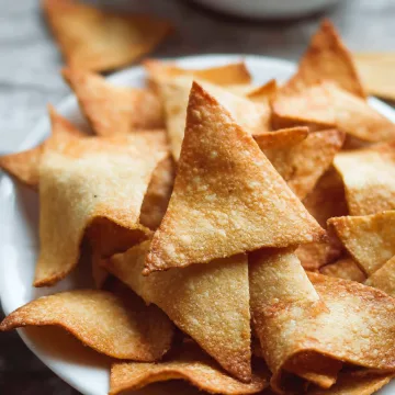 2-Ingredient Crispy Keto Chips