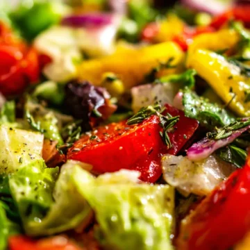 Keto Italian Chopped Salad