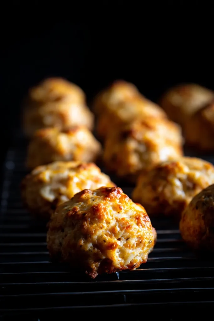 Keto Sausage Balls with Cream Cheese