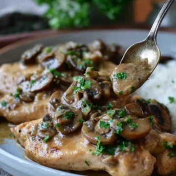 Low-Carb Creamy Mushroom Chicken