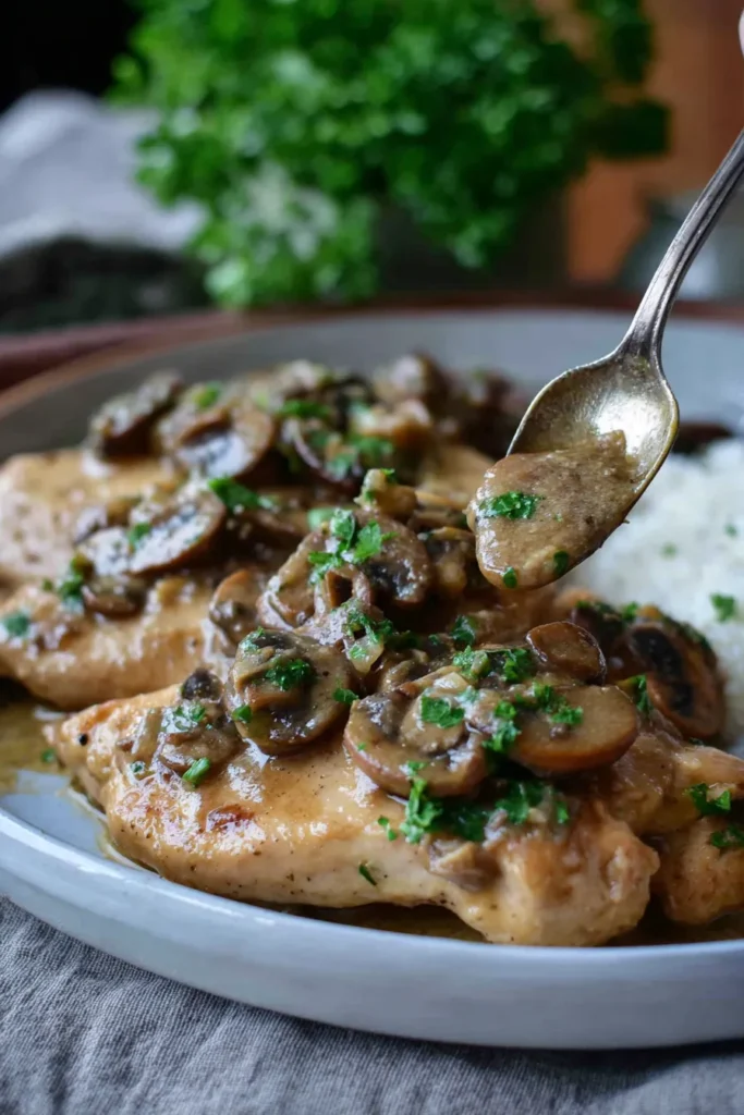 Keto Chicken Marsala
