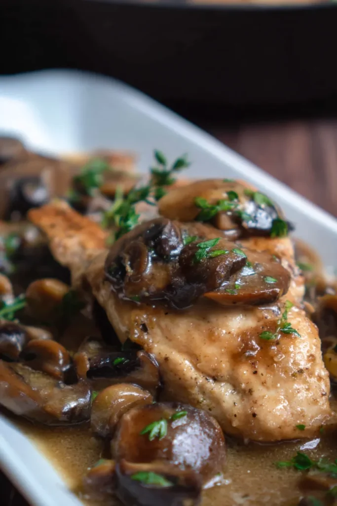 Keto Chicken Marsala
