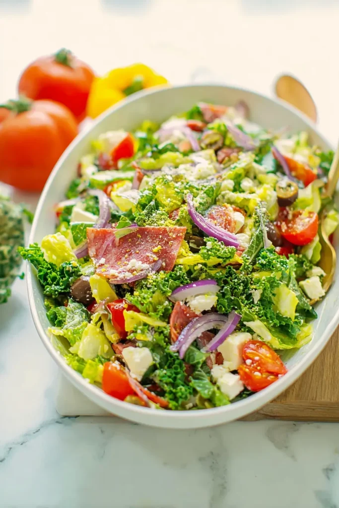 Keto Italian Chopped Salad