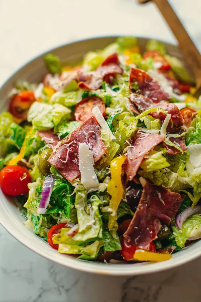 Easy Keto Italian Chopped Salad Recipe | 25-Minute Meal