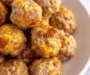 Easy Keto Sausage Balls with Cream Cheese