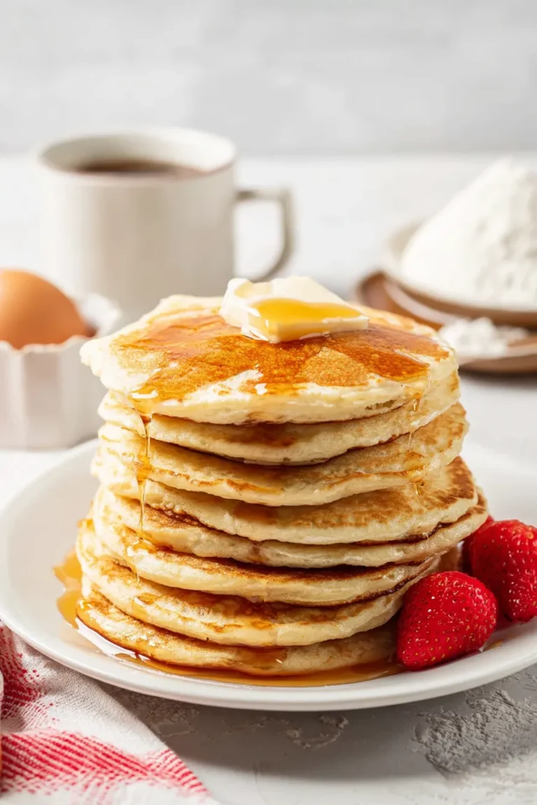 Diner-Style Fluffy Protein Pancakes
